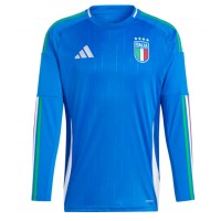 Fotbalové Dres Itálie Domácí ME 2024 Dlouhý Rukáv